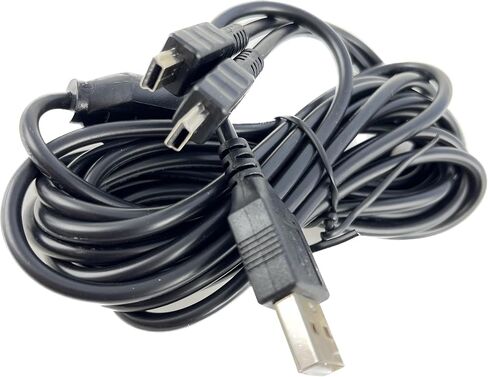كابل مقسم OMNIHIL 10FT-MINI-USB متوافق مع Roland R-05 Wave in Saudi Arabia