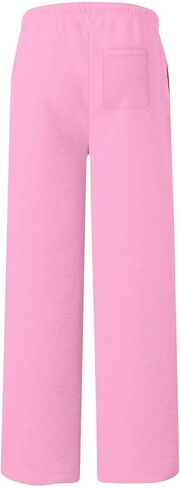 Wide Leg Sweatpants for Women Elastic Waistband Drawstring Pant Casual Classic Fit Comfy Trendy Trousers with Pockets in Saudi Arabia