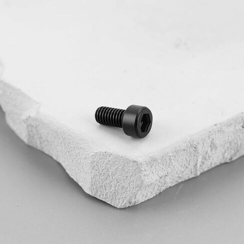 10 قطعة M3x6mm جيتار تريمولو مشبك قفل براغي متوافقة مع فلويد روز (أسود) in Kuwait