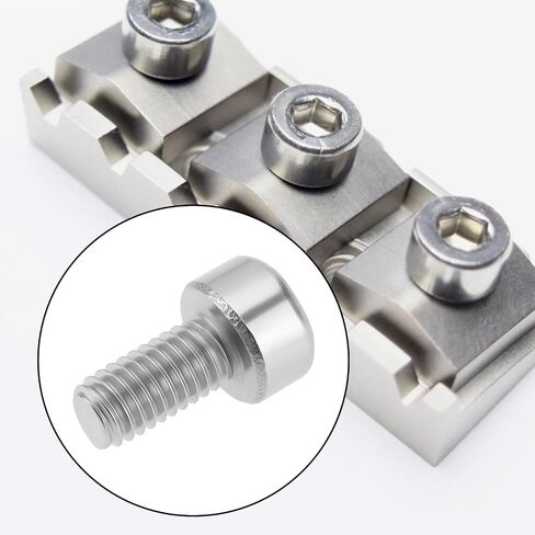 10 قطعة M3x6mm جيتار تريمولو مشبك قفل براغي متوافقة مع فلويد روز (أسود) in Saudi Arabia