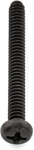 Musiclily Ultra UNC#6-32x1-1/4 Inch Stainless Steel Saddle Intonation Screws for USA Electric Guitar Bass Bridge, Black (Set of 10) in Saudi Arabia