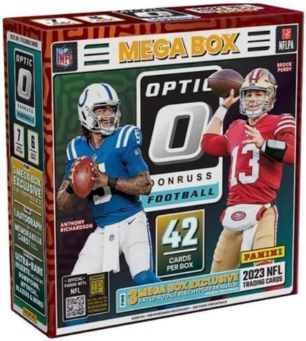 2023 Panini Donruss Optic Football Mega Box (42 Cards/Per Box) in Saudi Arabia