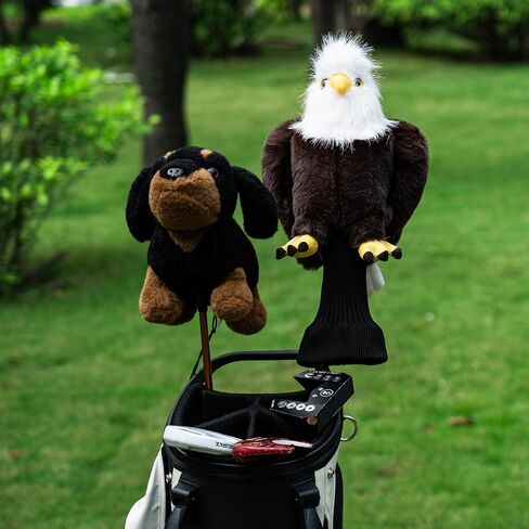 Funny Golf Driver Head Gover, Animal Golf Club Cover Ultra Premium Plush Tour Quality Driver Headcover for Men Women in Saudi Arabia