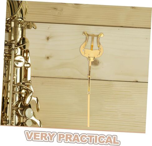 Saxophone Music Clip Holder Adjustable Folding Lyre Stand for Marching Band Compatible with Alto Saxophones Robust Clamping System Quick Storage Ergonomic Design for Wind in Saudi Arabia