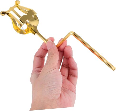 Saxophone Music Clip Holder Adjustable Folding Lyre Stand for Marching Band Compatible with Alto Saxophones Robust Clamping System Quick Storage Ergonomic Design for Wind in Saudi Arabia