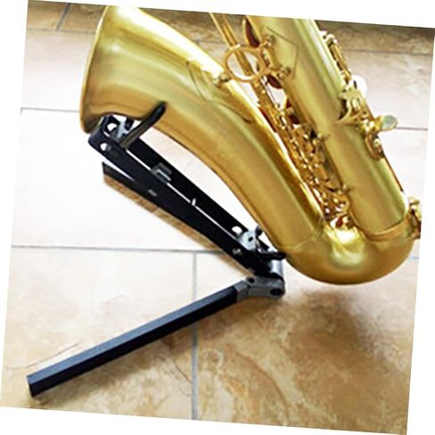 HANABASS Folding Portable Alto Saxophone Stand Adjustable Height Saxophone Holder Detachable Display Rack for Alto in Saudi Arabia