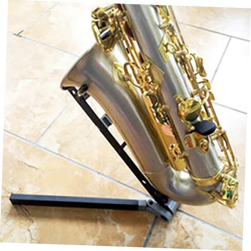 HANABASS Folding Portable Alto Saxophone Stand Adjustable Height Saxophone Holder Detachable Display Rack for Alto in Saudi Arabia