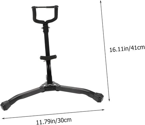 Portable Foldable Alto Saxophone Stand Lightweight Adjustable Bracket for Alto Saxophones Compact Tripod Holder Non-Slip Feet in Saudi Arabia