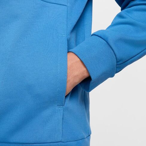 NikeCourt Heritage Men's Dri-FIT Fleece Tennis Hoodie (FQ2093-402, Star Blue/Armory Navy/Psychic Blue) in Saudi Arabia