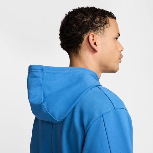 NikeCourt Heritage Men's Dri-FIT Fleece Tennis Hoodie (FQ2093-402, Star Blue/Armory Navy/Psychic Blue) in Saudi Arabia