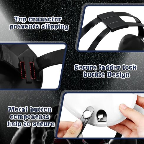 2 Pcs Wrestling Headgear Youth Head Gear Wrestling Adjustable Ear Guard Straps MMA Jiu Jitsu for Men Women Adults in Saudi Arabia