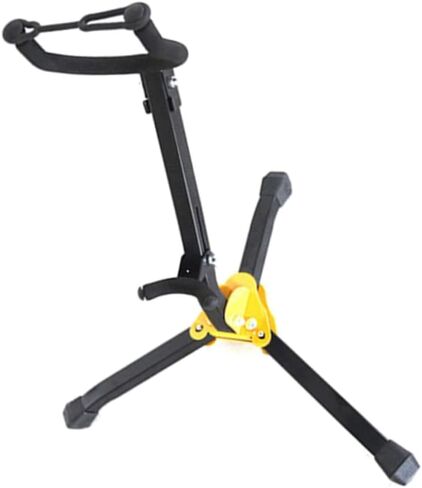 حامل ساكسفون قابل للطي من SUPVOX، دعامة محمولة متعددة الوظائف لآلات ألتو وتينور وحماية سهلة الحمل مع غلاف إسفنجي قابل للإزالة in Kuwait