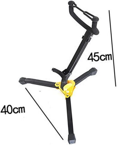 حامل ساكسفون قابل للطي من SUPVOX، دعامة محمولة متعددة الوظائف لآلات ألتو وتينور وحماية سهلة الحمل مع غلاف إسفنجي قابل للإزالة in Kuwait