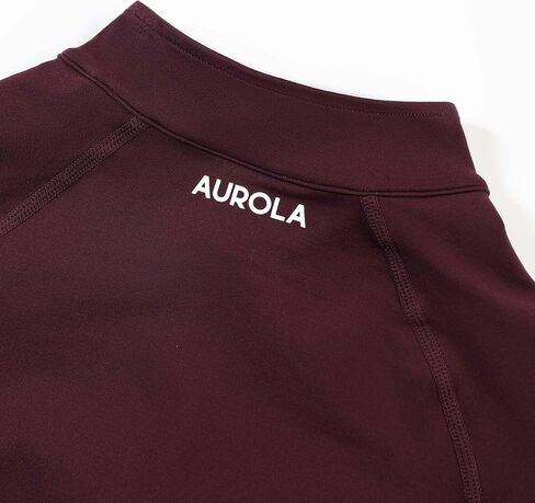 سترة رياضية للتمرين للنساء من AUROLA Influence، خفيفة الوزن ومقاس نحيف بسحاب كامل، سترة رياضية لليوجا مع فتحات للإبهام in Saudi Arabia