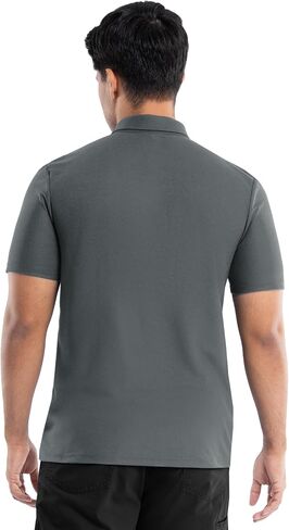 Wrangler Mens Short Sleeve Performance Workwear Polo in Saudi Arabia