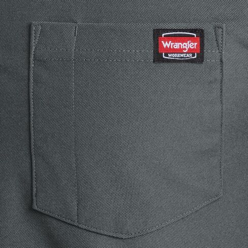 Wrangler Mens Short Sleeve Performance Workwear Polo in Saudi Arabia