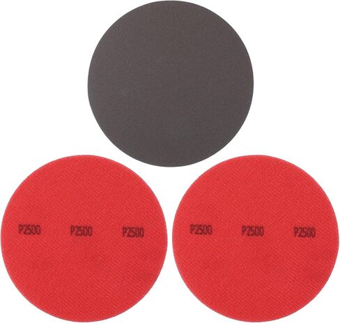 Bowling Ball Sanding Pads, Hook and Loop Sanding Sponge Discs - Fitting for (Bowling Ball Polisher - Orbital Sander - Resurfacing) Grit 2500 & 5 Inch & 3 Pack in Saudi Arabia