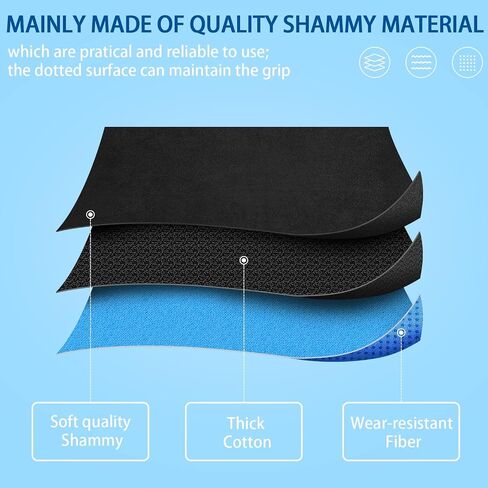 Aoriher 3 Pieces Bowling Ball Towel Shammy Pad Rag Bowling Ball Microfiber Towel Easy Wipe Off Grip for Cleaning from Dirt Oil Accessories (Stylish,7.8 x 7.8 Inch,Black, White) in Saudi Arabia