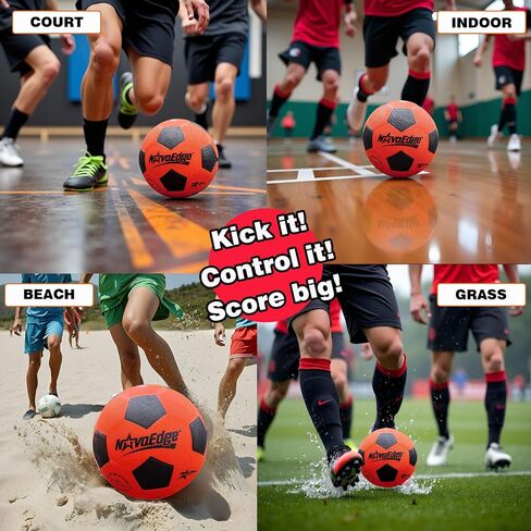 Glow in The Dark Sports Ball | USB-C Rechargeable LED Light-Up for Night, Regular Play by Day | Choose Football, Basketball or Soccer Ball | for Kids, Teens & Adults in Saudi Arabia