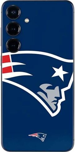 Skinit Decal Phone Skin Compatible with Galaxy A16 5G - Officially Licensed NFL New England Patriots Double Vision Design in Saudi Arabia