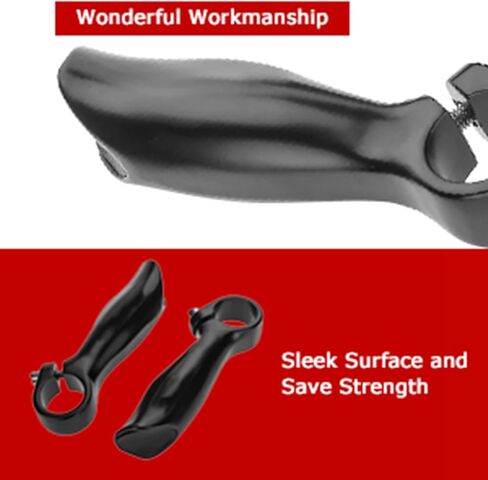 Accessory Aluminum Alloy Handlebar Ends, with Anticorrosion Finish for Better Control and Comfortable Cycling in Saudi Arabia