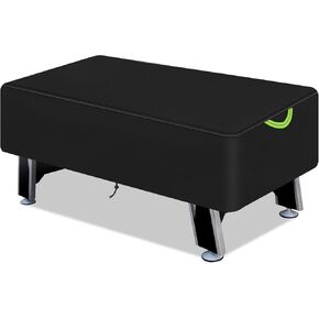 Air Hockey Table Cover, Heavy Duty Waterproof 600D Oxford Air Hockey Game Tables Covers , Indoors/Outdoors Game Table Accessories, 83.8" W X 44" D X 15" H,Black in Kuwait