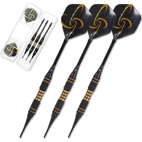 سهام احترافية مع صندوق تخزين، سهام ذات أطراف ناعمة، أطراف بلاستيكية متينة لألواح السهام الإلكترونية in Kuwait