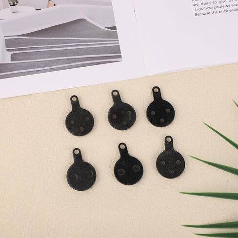 6 Pairs Bicycle Disc Brake Pads, Low Noise Bike Brake Pads Wear Protection Bicycle Accessories Suitable for B01S Mountain Bike Compatible with Tektro Novela IOX in Saudi Arabia