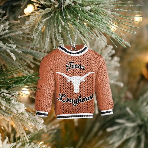 FOCO - NCAA Football Holiday Sweater Resin Xmas Christmas Tree Hanging Ornament (Ohio State Buckeyes) in Saudi Arabia