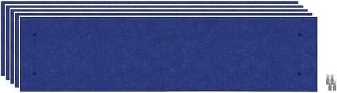 VERSARE Wall-Mounted SoundSorb Acoustic Standoff Panels 5-Pack | Soundproof Noise Pads | Acoustics for Home Studios, Theaters or Schools | Sound Absorbing Material | 4' x 8' Blue Panels in Saudi Arabia
