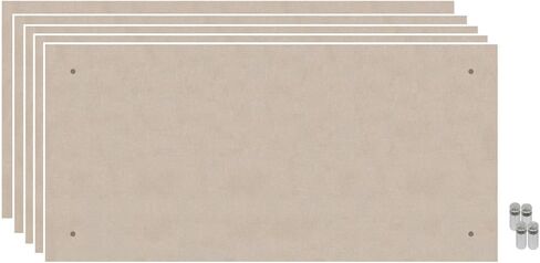 VERSARE Wall-Mounted SoundSorb Acoustic Standoff Panels 5-Pack | Soundproof Noise Pads | Acoustics for Home Studios, Theaters or Schools | Sound Absorbing Material | 4' x 8' Blue Panels in Saudi Arabia