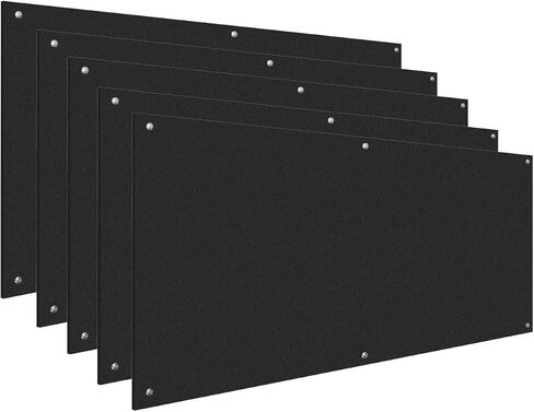 VERSARE Wall-Mounted SoundSorb Acoustic Standoff Panels 5-Pack | Soundproof Noise Pads | Acoustics for Home Studios, Theaters or Schools | Sound Absorbing Material | 4' x 8' Blue Panels in Saudi Arabia