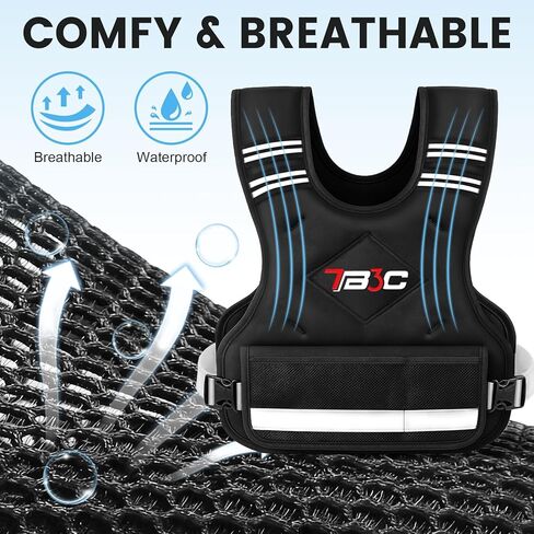 Adjustable Weighted Vest for Women - 04-10lb/11-20lb/20-32lb Vest with 6 Ironsand Weights for Strength Training,Body Weight Vest Exercise Set for Running, Walking and Home Workouts in Kuwait