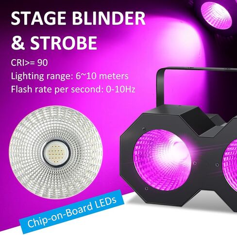أضواء COB Par، أضواء المسرح Blinder، 100W RGBW LED COB Par Light، DMX/Master-Slave DJ يمكن أن تضيء الإضاءة العلوية، إضاءة المسرح Blinder & Strobe لعرض مسرح حفلات الزفاف في الكنيسة in Kuwait