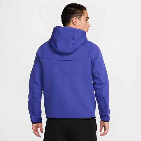 Nike Tech Men's Full-Zip Windrunner Hoodie (HV0949-539, Deep Night/Black) in Saudi Arabia