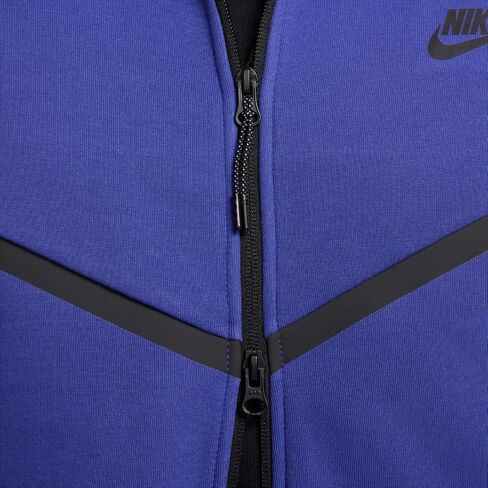 Nike Tech Men's Full-Zip Windrunner Hoodie (HV0949-539, Deep Night/Black) in Saudi Arabia