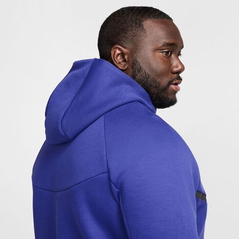 Nike Tech Men's Full-Zip Windrunner Hoodie (HV0949-539, Deep Night/Black) in Saudi Arabia