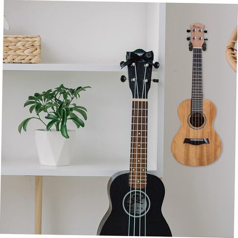 BESPORTBLE 2 Sets Guitar Hanger Wall Mount Bracket for Violin Ukulele Erhu Durable and Easy to Install Instrument Display Rack Space Saving Design for Home Decor in Saudi Arabia