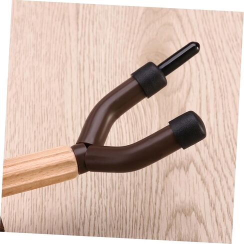 Sosoport Violin Wall Mount Hanger Durable Red Wood Finish with Protective Padding Easy to Install for Home Studio Use for Violins and Violas Enhances Decor in Saudi Arabia