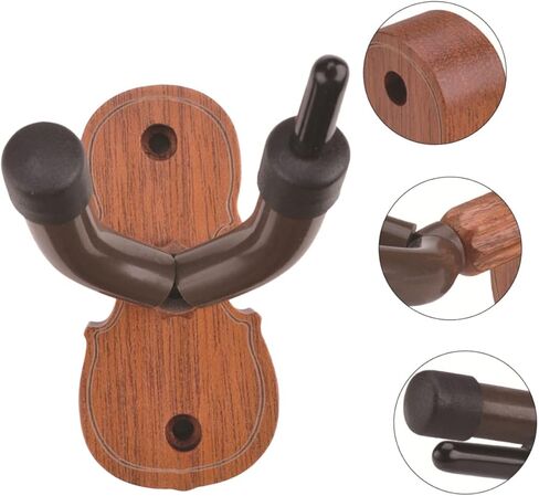 Wall-Mounted Violin Hanger Hook Compact Music Instrument Storage for Home Studio Space-Saving Design for Violins and Violas in Kuwait