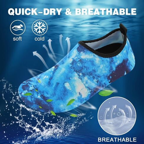 Barefoot Water Shoes for Women Men Non-Slip Yoga Socks Travel Slippers for Indoor Outdoor Beach Surf Sport Summer House Shoes in Saudi Arabia