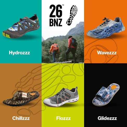 جوارب Bonezzz Hydrozzz Aqua - أحذية مائية عالية الأداء مع قبضة HydroPro ومريحة ZZZGel - خفيفة الوزن وسريعة الجفاف للتجديف بالكاياك وركوب الرمث ومعدات الشاطئ in Kuwait