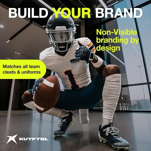 KUTFTBL أكمام أرجل كرة القدم مقصوصة مسبقًا مع أربطة مطاطية مخفية مدمجة للأداء فوق الركبة أو أسفلها in Kuwait
