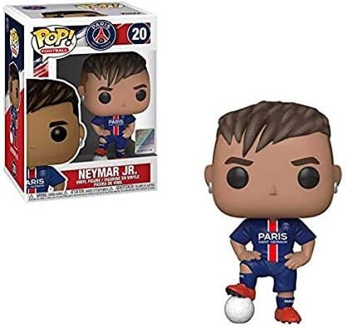 POP! Sports Soccer Paris Saint Germain's, Neymar JR #20 Action Figure (Bundled with Pop Box Protector to Protect Display Box) in Saudi Arabia