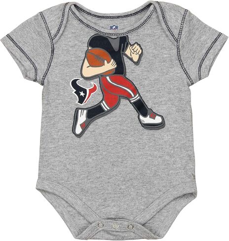 مجموعة Outerstuff NFL للأولاد حديثي الولادة والرضع، مجموعة متنوعة من 3 قطع، هيوستن تكساس، 18 شهرًا in Saudi Arabia