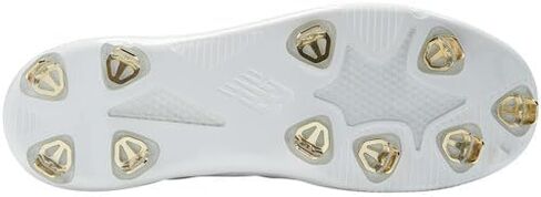 New Balance Men's Ohtani 1 Metal Baseball Cleats White/Gold Medium 10 in Saudi Arabia