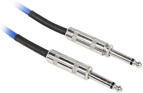 4 Rockville RCGT10BL 10' 1/4" TS to 1/4'' TS Guitar/Instrument Cable in Saudi Arabia