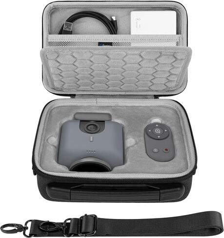 GEEKRIA Carrying Case Compatible with XbotGo, Chameleon Hard Shell Protective Travel Bag (Dark Gray) in Saudi Arabia