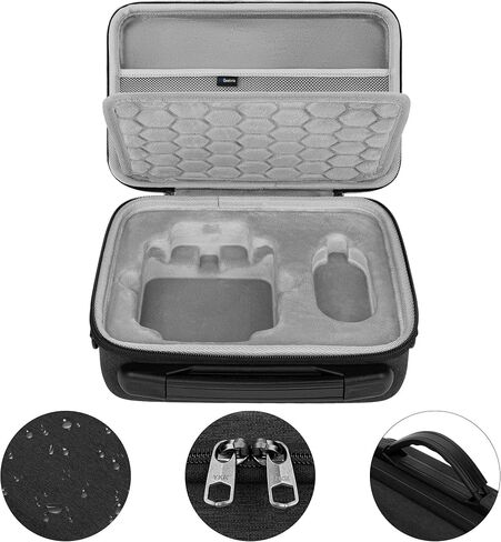 GEEKRIA Carrying Case Compatible with XbotGo, Chameleon Hard Shell Protective Travel Bag (Dark Gray) in Saudi Arabia