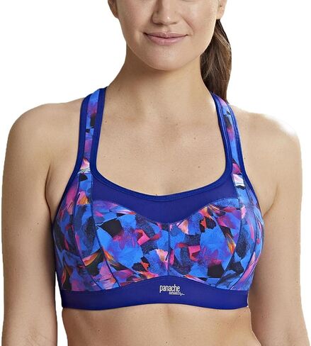 Panache Women's High Impact Underwire Sports Bra, Neon Rave, 30FF in Saudi Arabia
